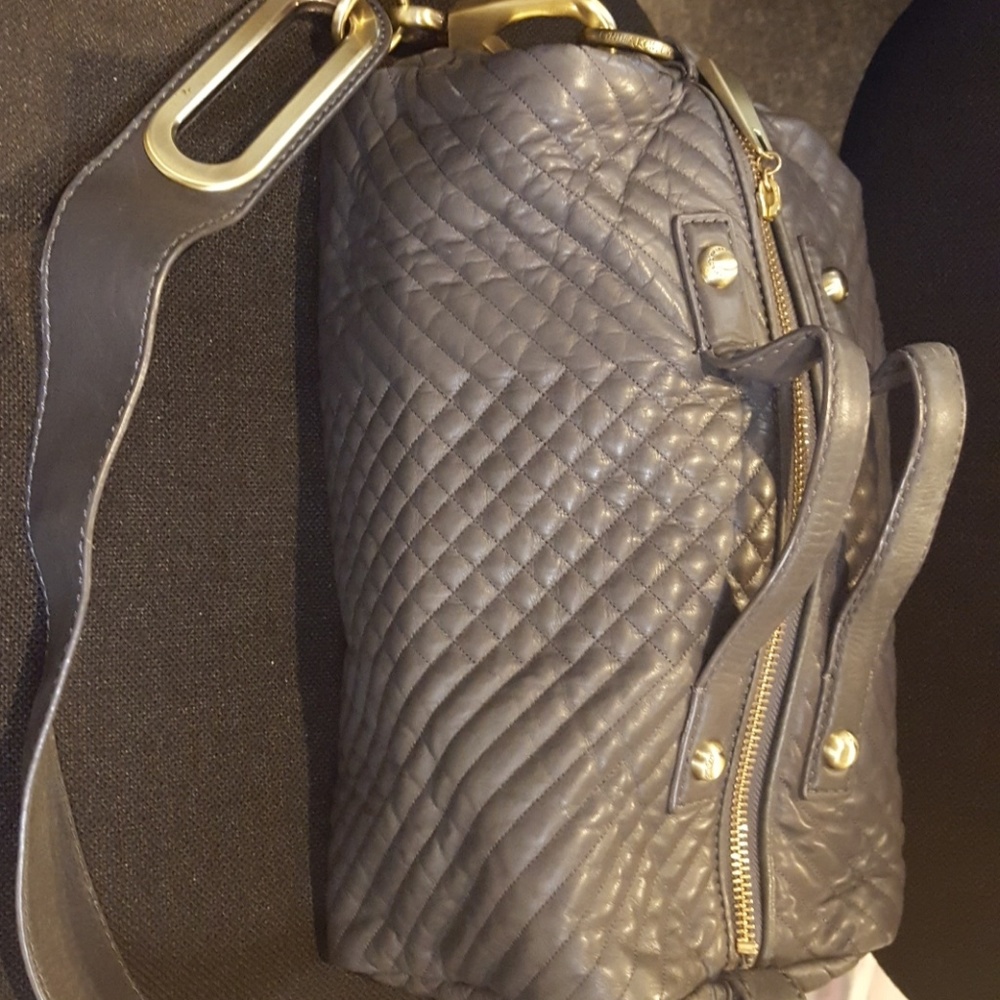 Cynthia Rowley Grey Leather soft Bag